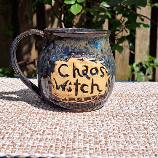 Mug, identity, 112, float blue/advent, Chaos Witch