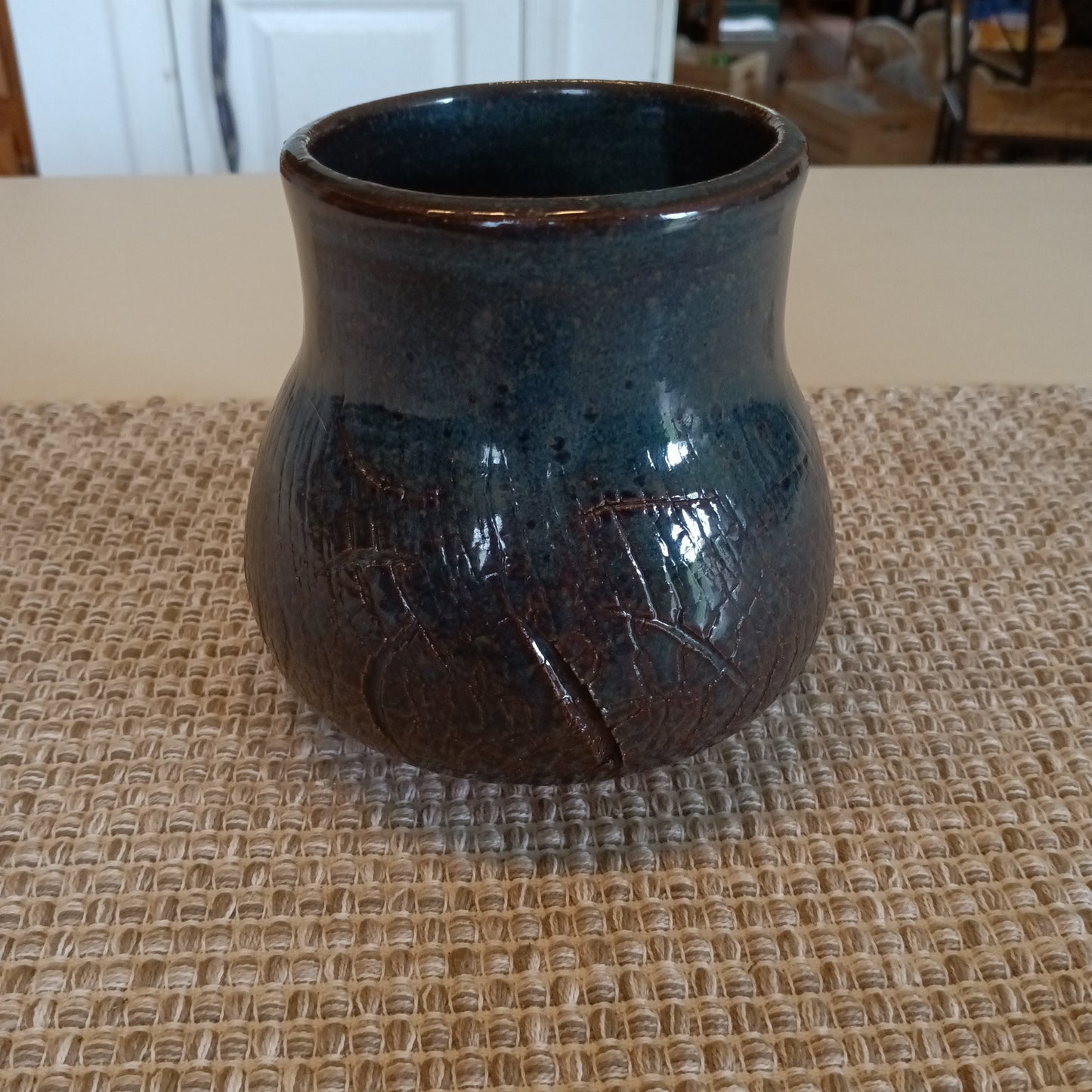 Blue Eclipse Vase / Jar