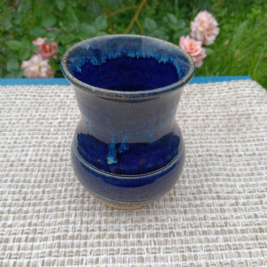 Blue Opal Vase / Jar