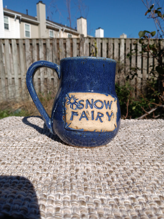 Blue Snow Fairy Mug